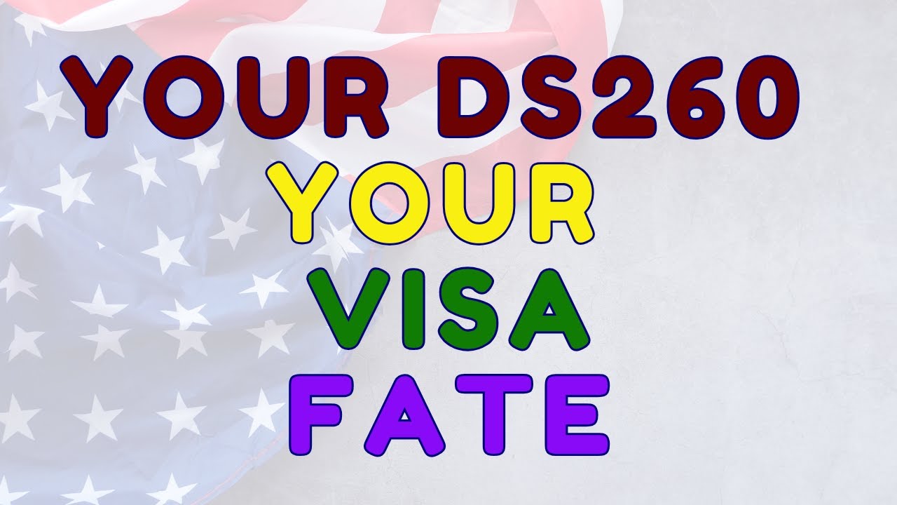 Сохраните свою визу Diversity Visa | Несоответствия в форме DS260 или крайне опасная информация