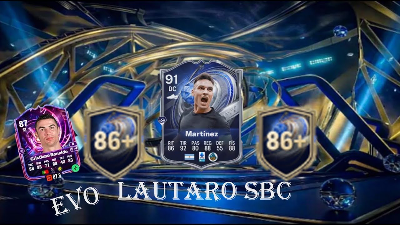 LAUTARO SBC Y MEJORAS +85 #random #fifa #fifamobile #cr7 #ultimateteam #hollowknightsilksong #cr7