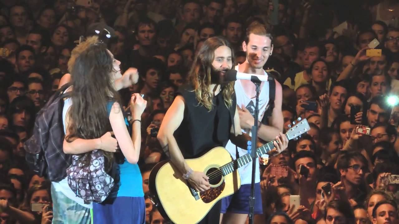 30 Seconds To Mars - Alibi (con fans) - Torino 19/06/2014 HD