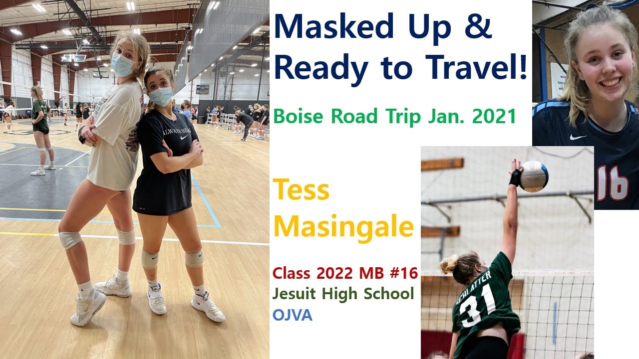 Tess Masingale Boise ID Volleyball Competition Jan 2021