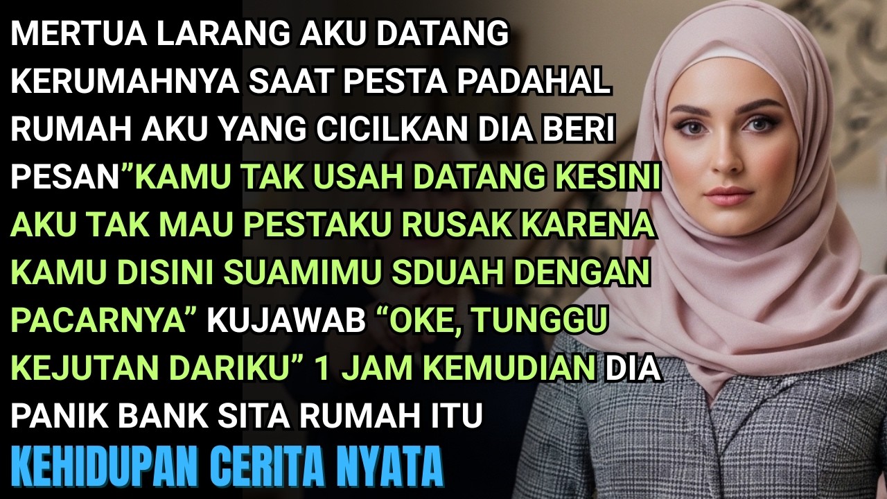 MERTUA LARANG AKU DATANG KERUMAHNYA PADAHAL RUMAH ITU AKU YG CICIL- DIA PANIK SAAT RUMAH DISITA BANK