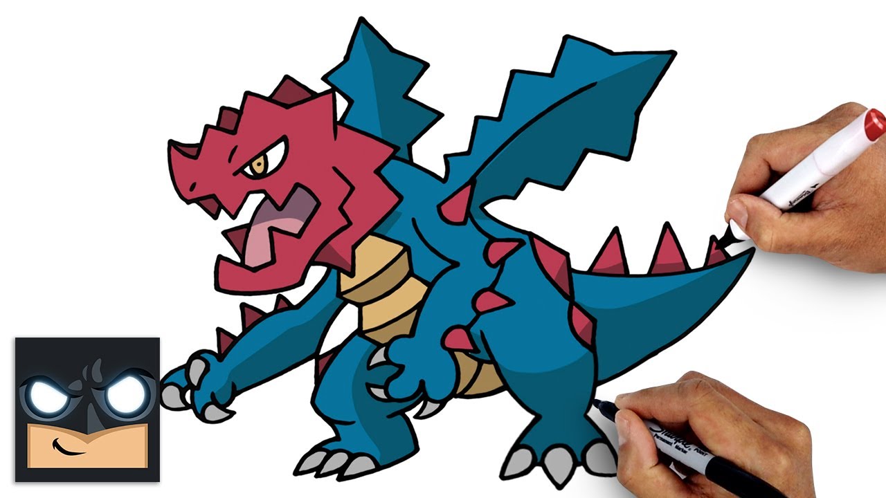 How To Draw Pokemon | Druddigon