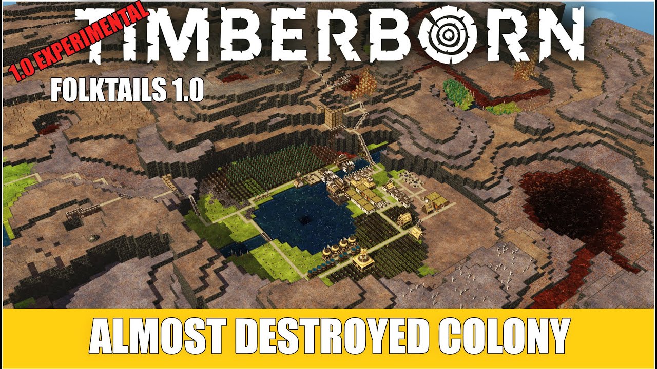 I Nearly Wiped Out My Entire Colony! | Timberborn 1.0 Experimental Update