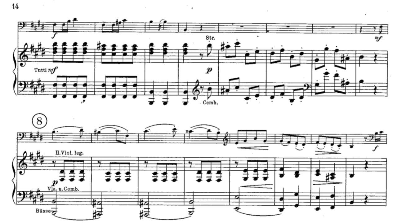 Dittersdorf - Double Bass Concerto in E, 3rd Mov. (piano accompaniment)