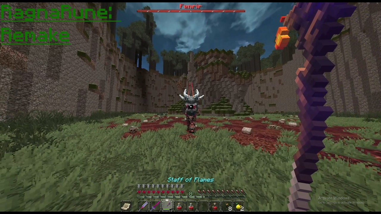 Minecraft Custom Map RagnaRune: Remake Part 15 Chapter 6 Jumping to Copperrack!