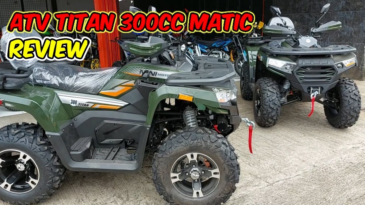 REVIEW ATV TITAN 300CC MATIC RAKITAN 2025