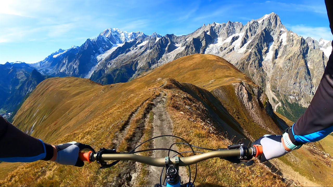Tête de la Tronche - Aosta Valley - MTB - Full descent