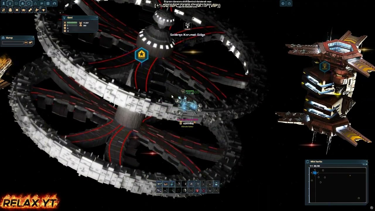 Darkorbit Ultimate Galaxy SKNT Kesimi