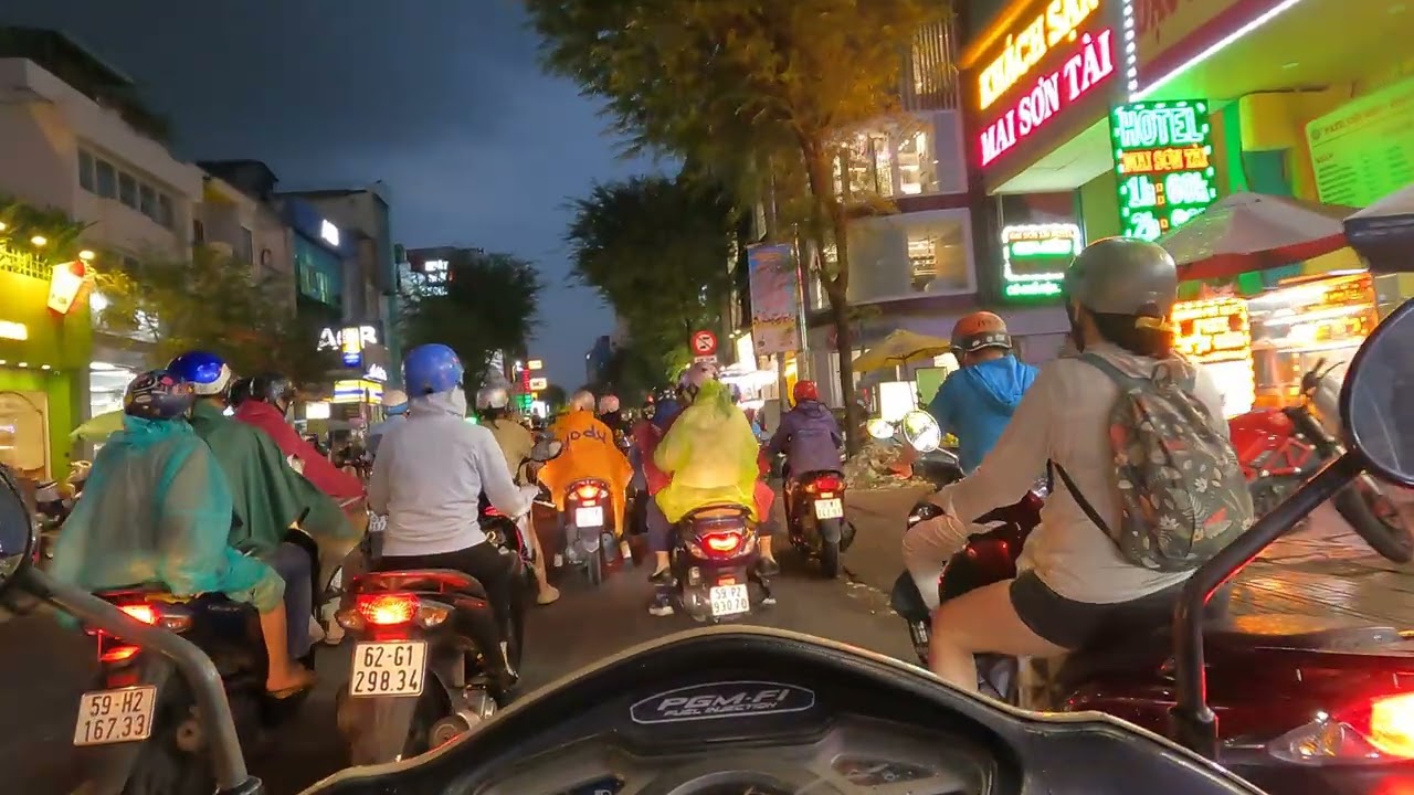 POV Sài Gòn Giờ Cao Điểm | Kẹt Xe Ngộp Thở Từ Quận 3 Về Tân Bình, Qua Cao Thắng – 3/2