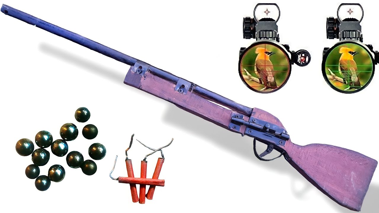 How to make shotgun model and || mirchi pataka || powerful gun | in हिंदी || r king experiment