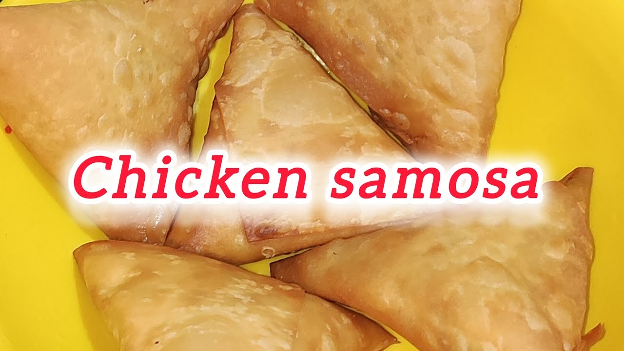 Ramzan Special Chicken Samosa 🌙 Outside Crispy Inside Juicy 🤤#viral #chicken samosa ✨