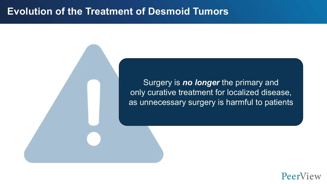 Advancing Therapeutic Control in Desmoid Tumors