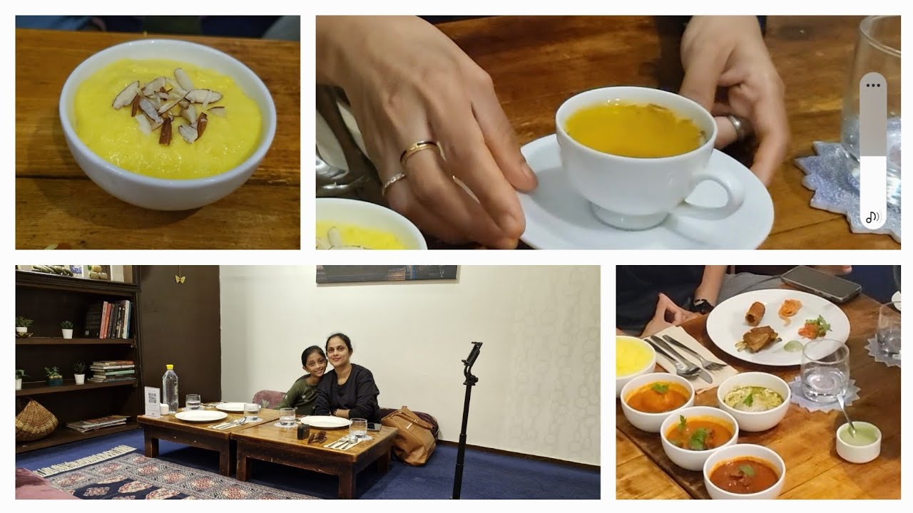 Dinner at Sarposh (Kashmiri restaurant)- Bangalore vlog
