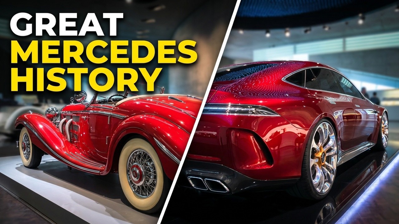 Эксклюзивный взгляд на музей Mercedes-Benz | 4К HDR