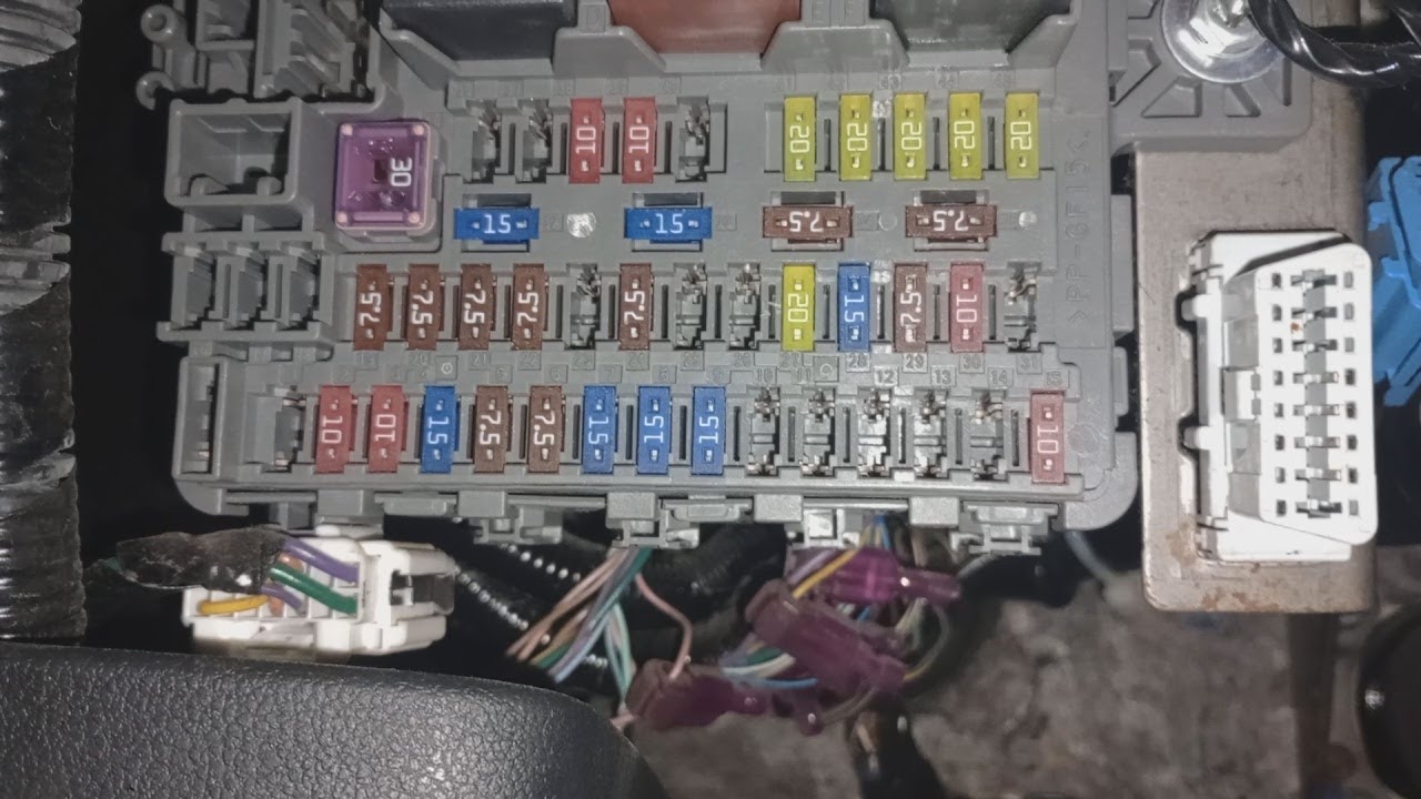 Power Outlet FUSE Location 2015 Honda Civic SE