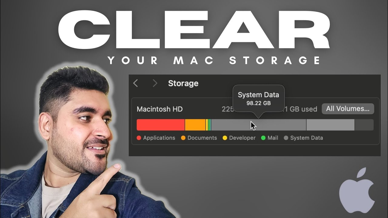 MacBook Storage Full? Clean System Data NOW