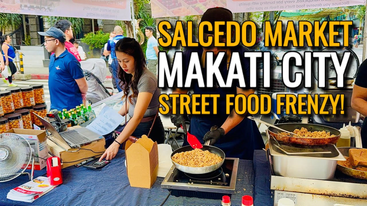 Philippines Food Tour in SALCEDO MARKET | MAKATI’s TOP INTERNATIONAL STREET FOOD SPOT!