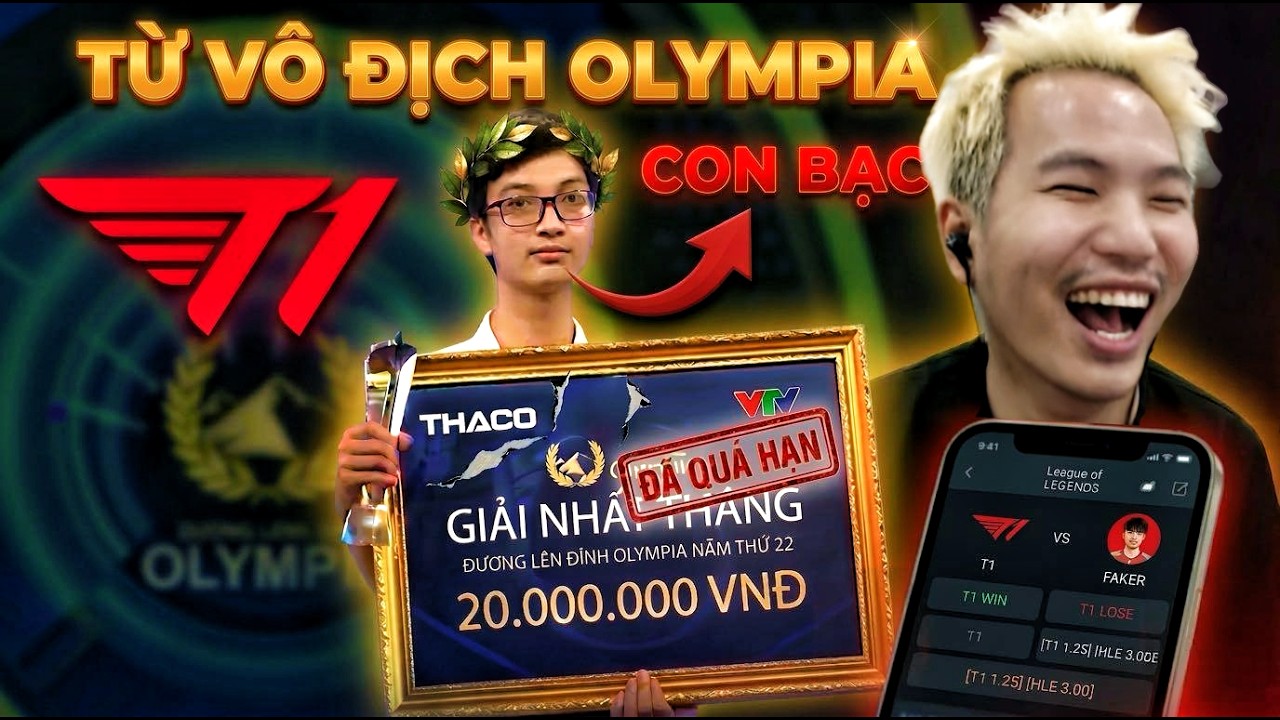 SENA REACTION CÂU CHUYỆN CỦA THANH NIÊN TỪ VÒNG NGUYỆT QUẾ OLYMPIA TRỞ THÀNH CON BẠC NỢ NẦN