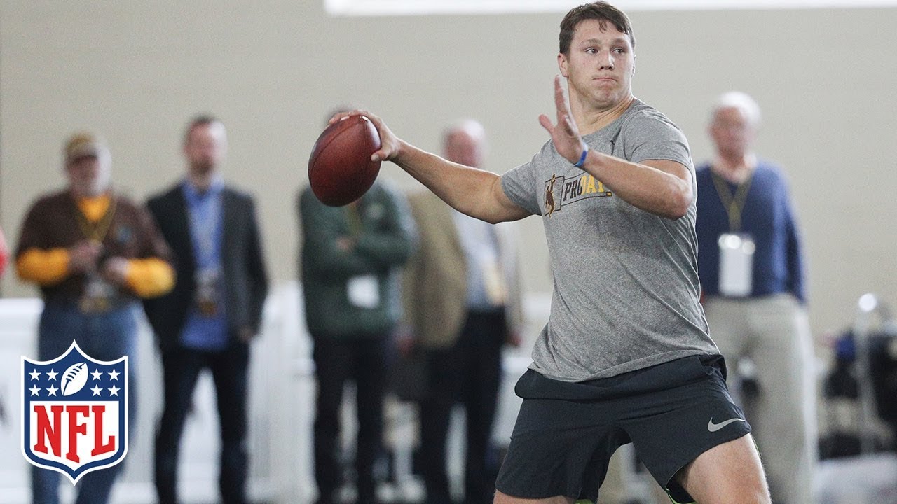 Josh Allen's Pro Day Highlights & Analysis | NFL