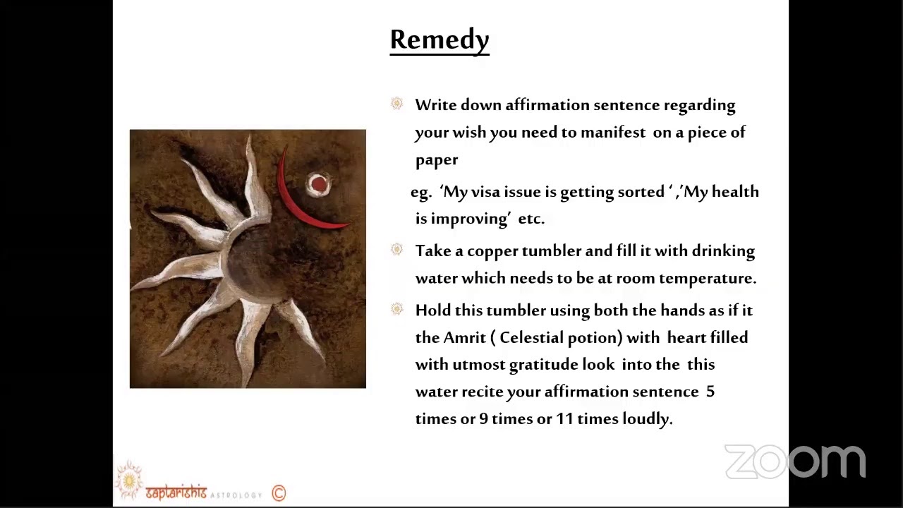 Water Remedy - Rare Astro Remedies Seminar