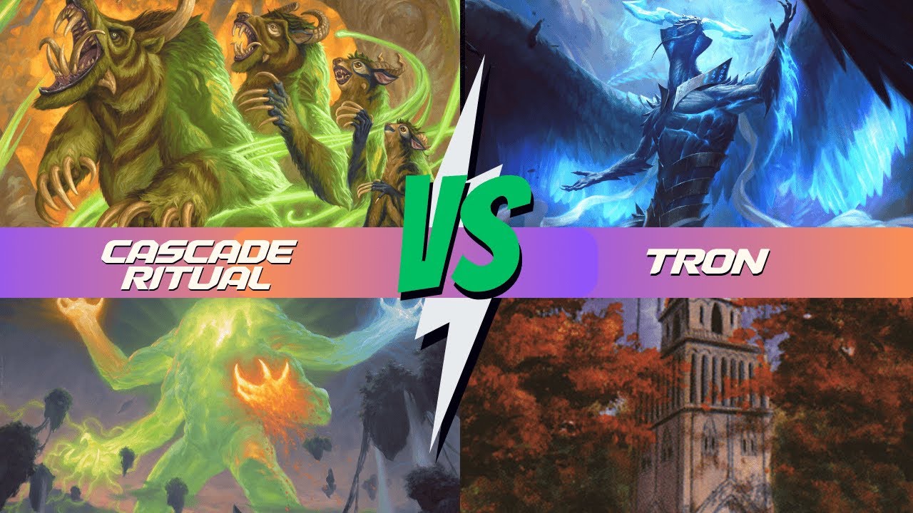 Omnath Cascade Ritual vs Tron | Modern Paper Gaemplay