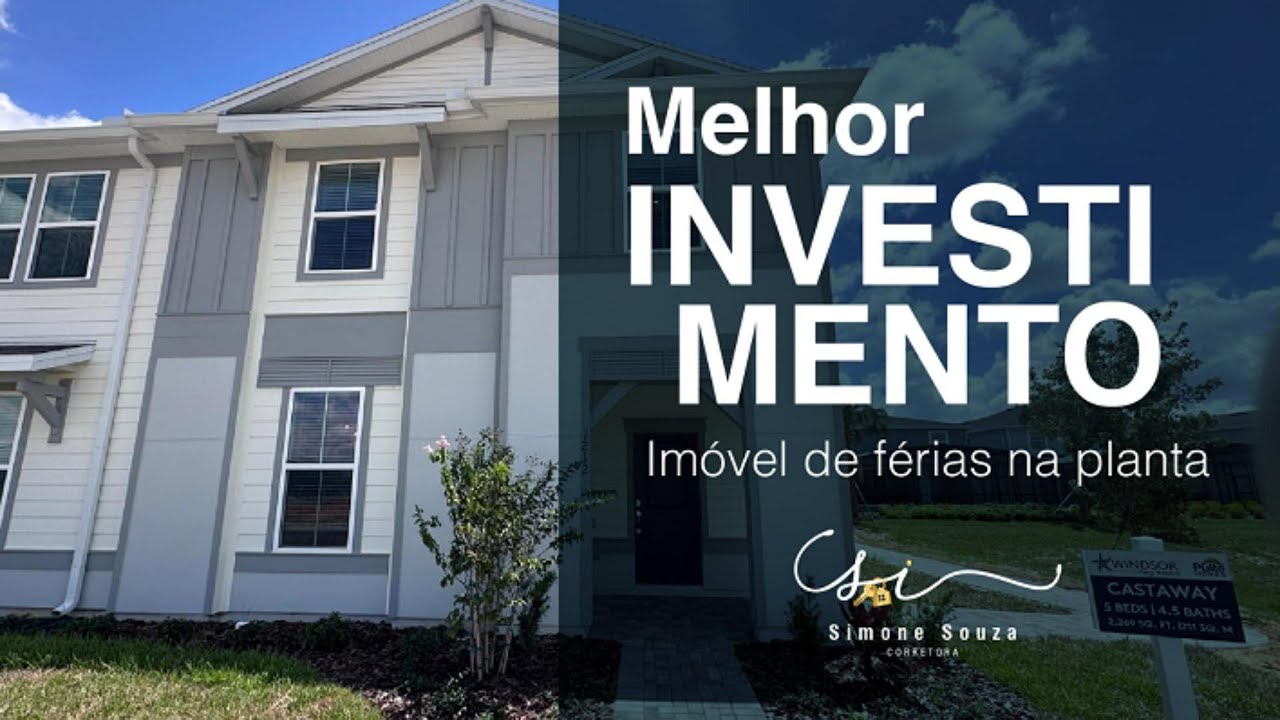 Melhor investimento: Imovel de ferias na planta