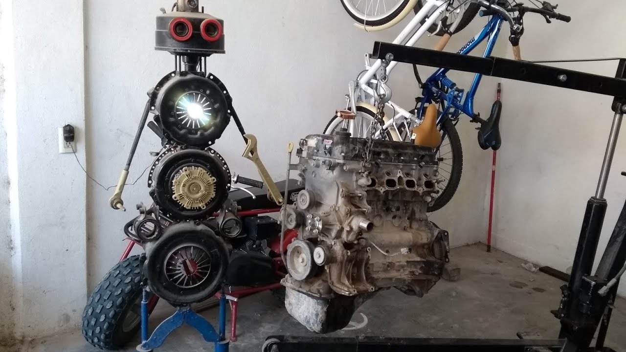 Hilux, Tacoma 2.7 remover, desmontar motor (1)