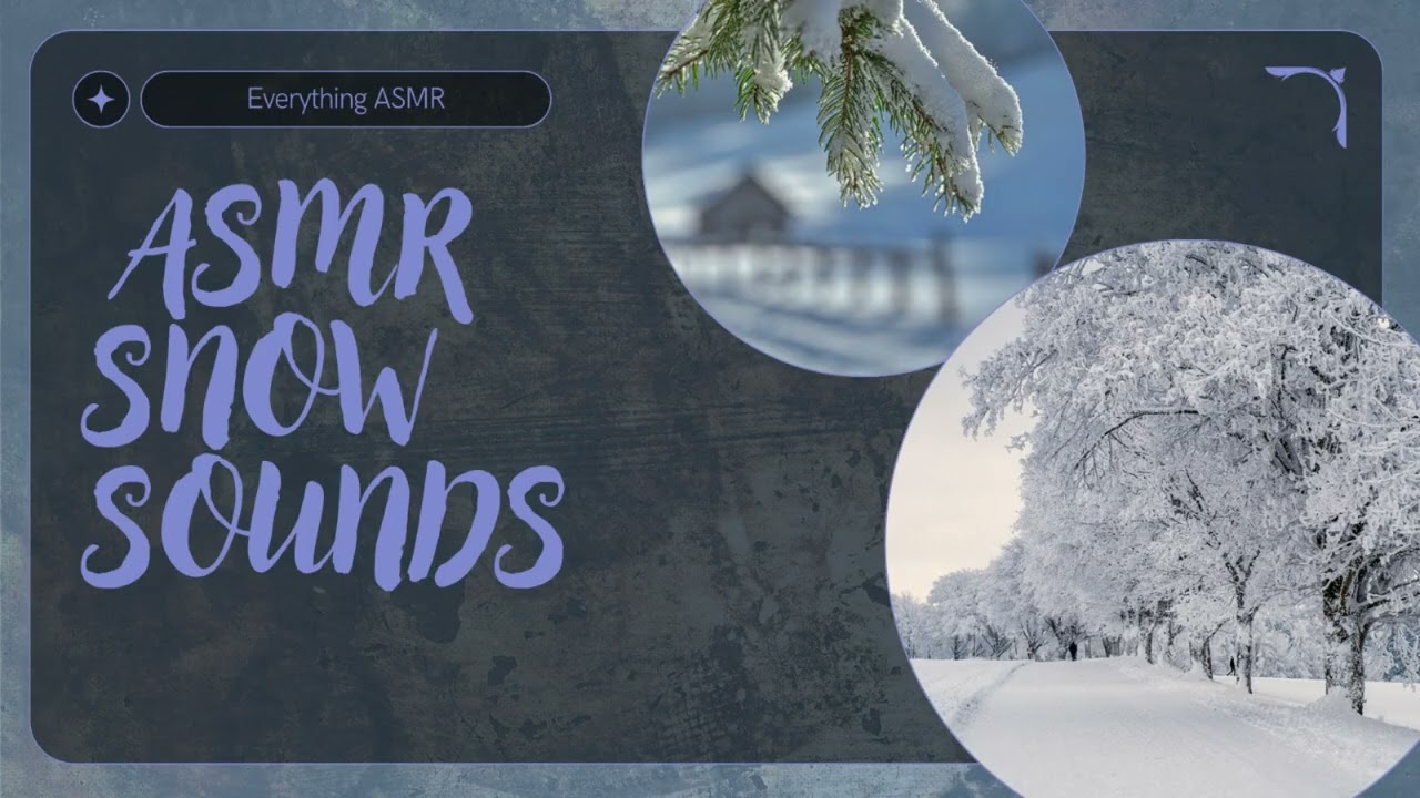 ASMR CRUNCHY Snow Sounds (A peaceful 40 minutes walk)