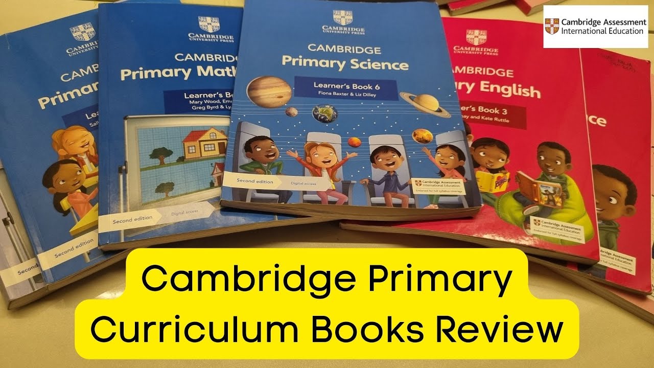 Cambridge Primary Learners Books Review | Cambridge Curriculum Books Review | Content of Books