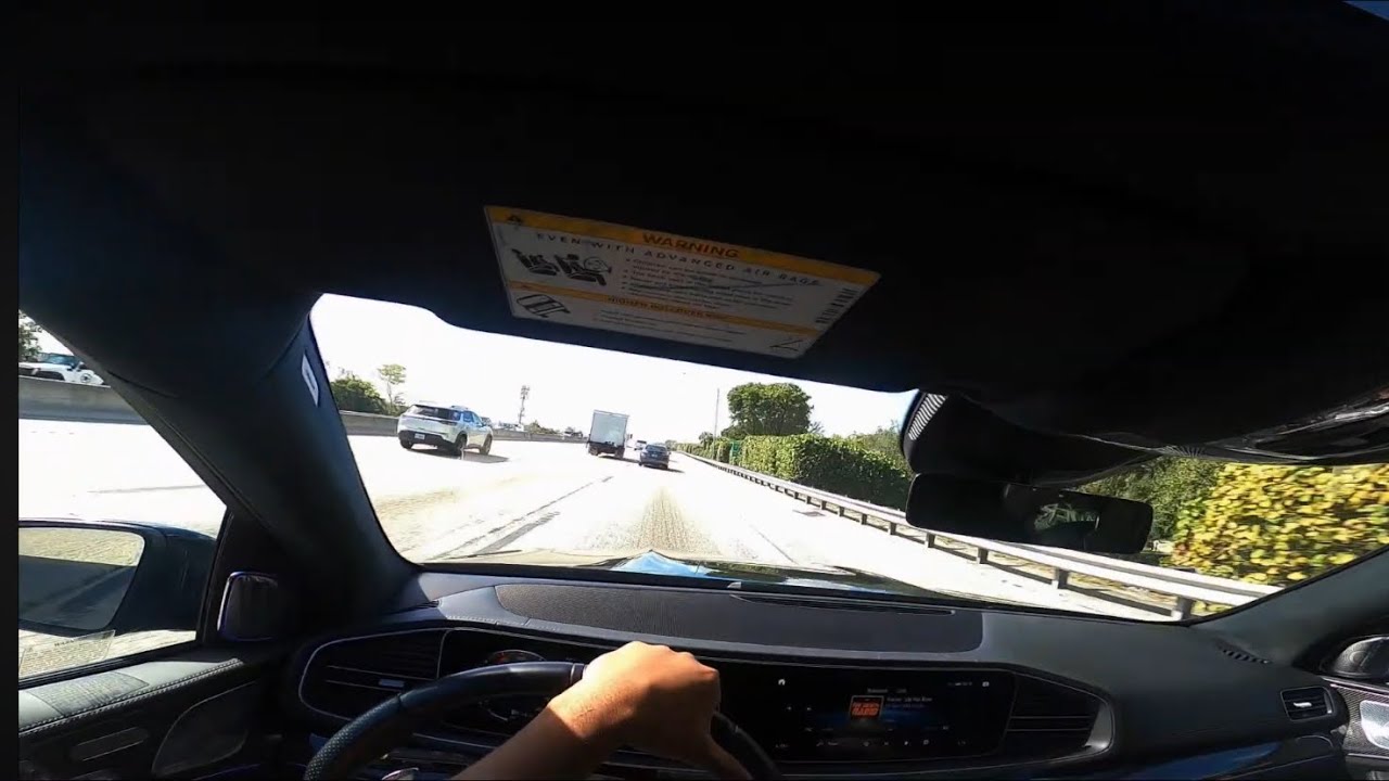 AGGRESSIVE POV in a Gls63 in MIAMI!!