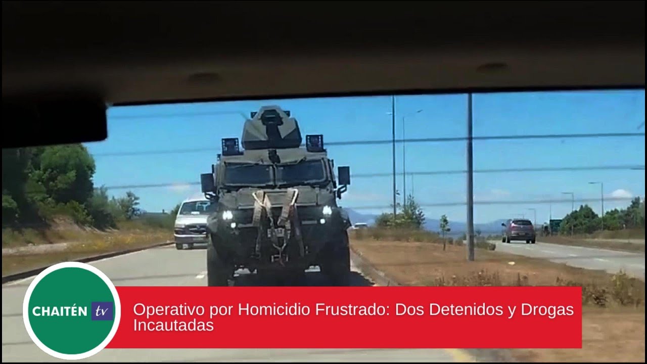 Detenidos por homicidio frustrado en Osorno