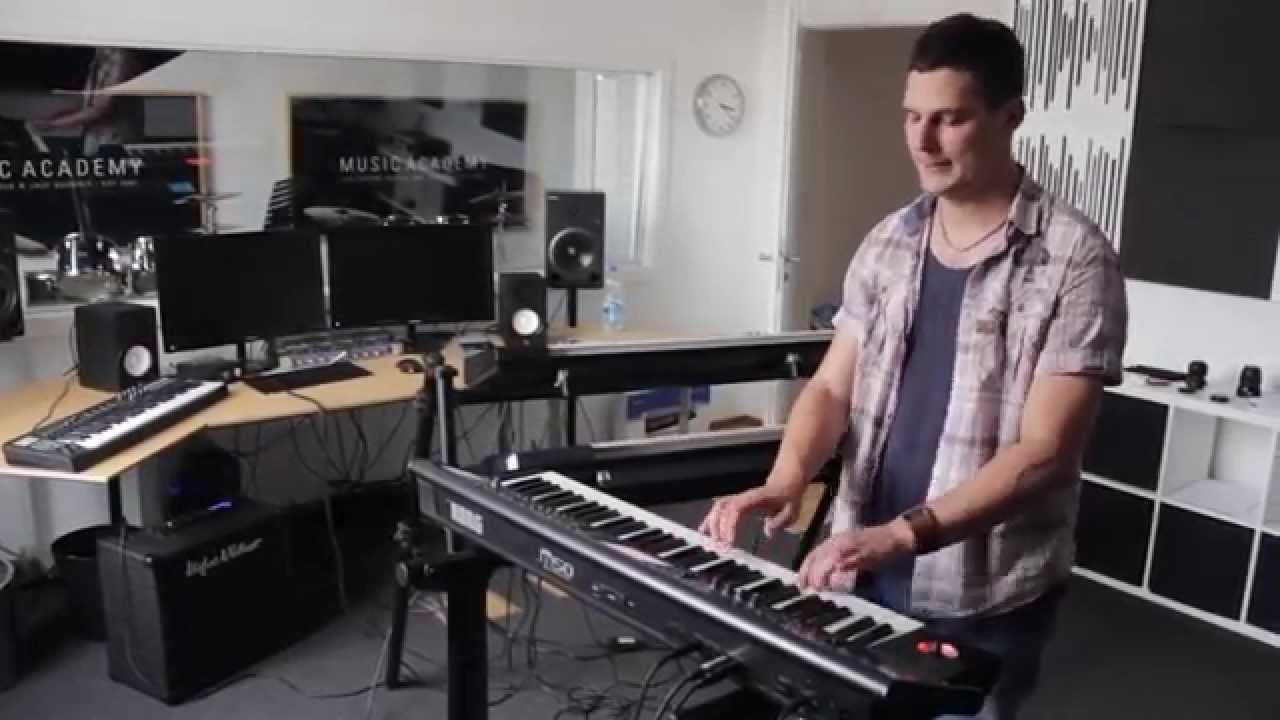 Robert Sann Keyboard Solo Rock Track 