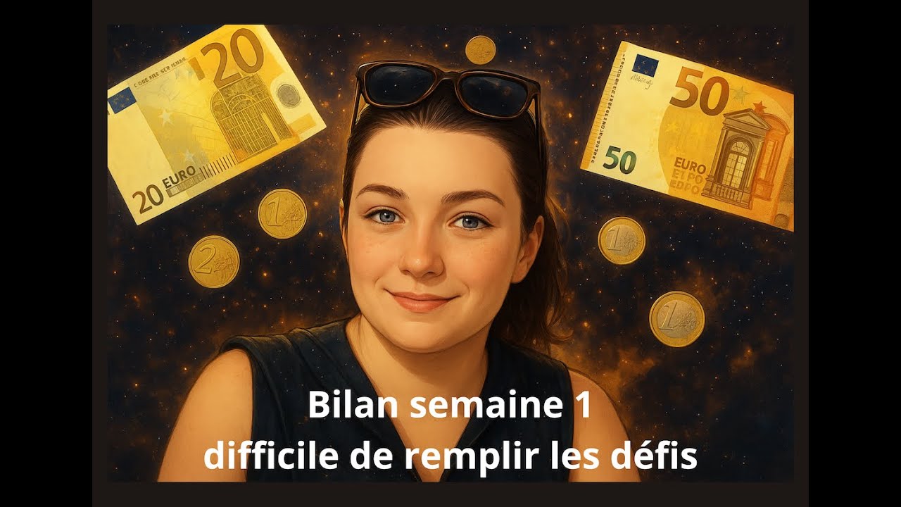 Bilan semaine 1 - Rien se passe comme prévus - méthode des enveloppes #enveloppesbudget