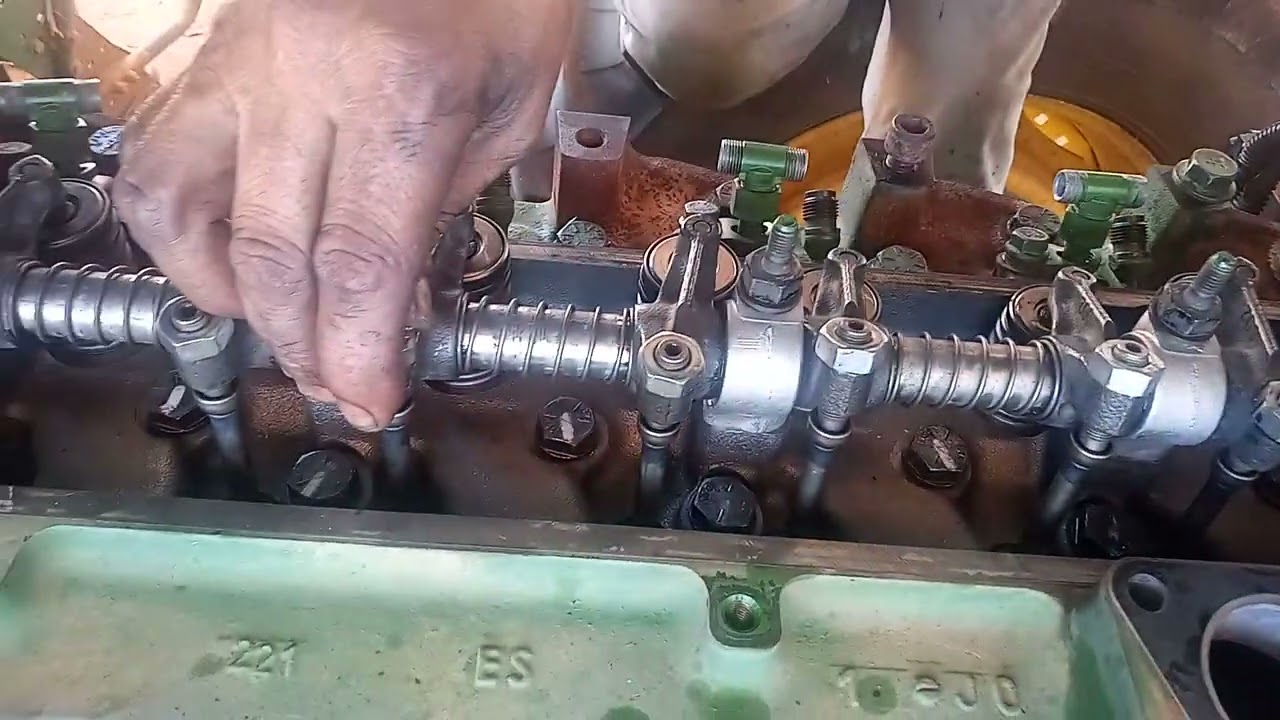 como calibrar o motor do trator John Deere