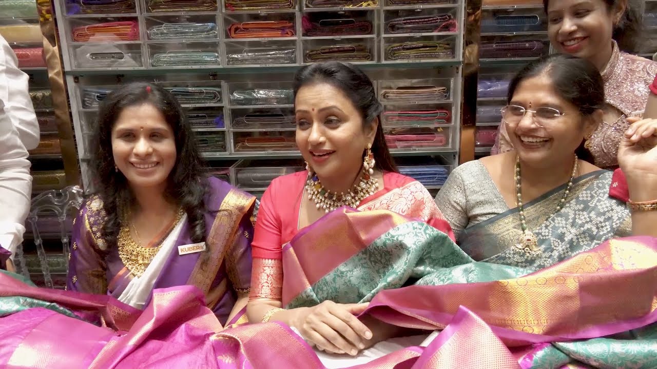 Suma Kanakala Grand inauguration of Kubera Silks Showroom | Anchor Suma Latest Visuals