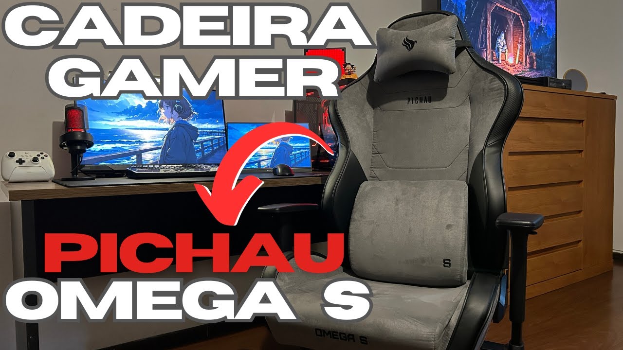 Comprei a Cadeira Gamer Pichau Omega S - Vale a Pena?
