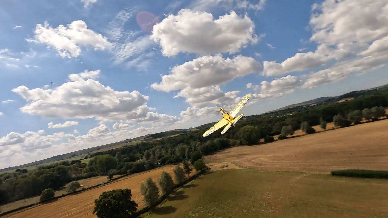 Flying FMS P-39 with Chris