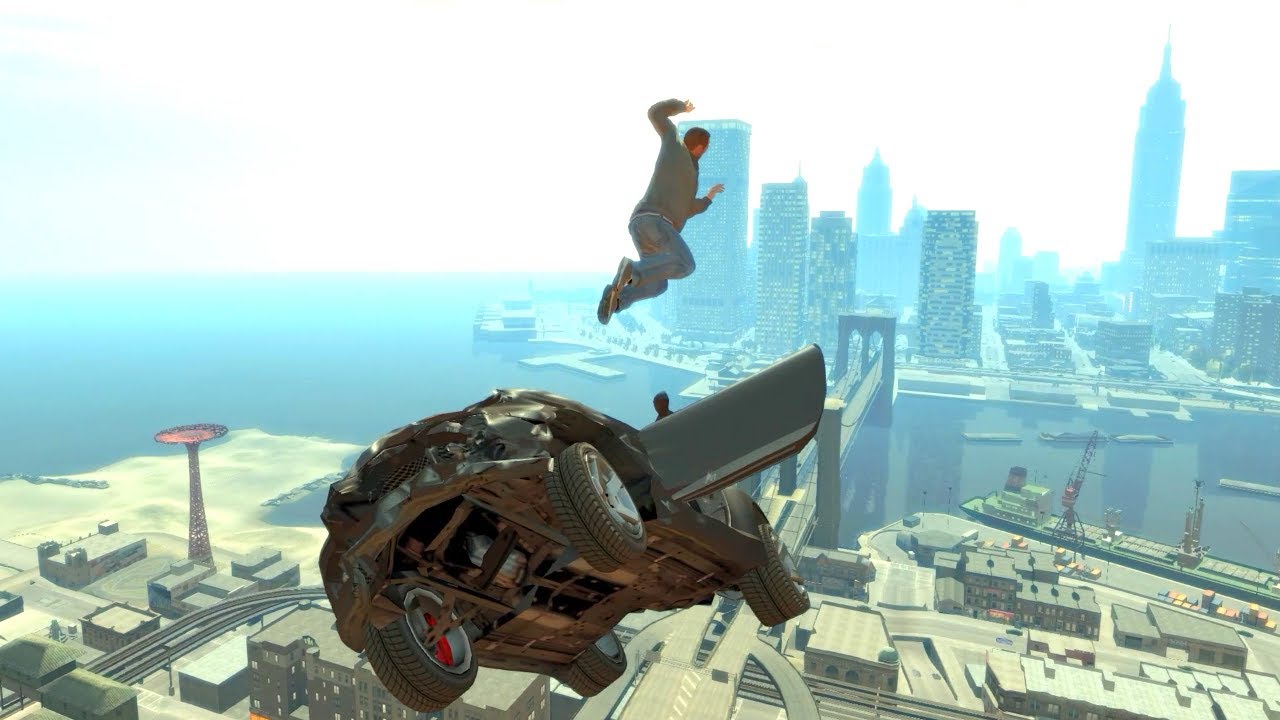 GTA IV Epic Swing Set of Death Moments (Ragdolls,Crashes,Falls,Jumps,Funny Moments)