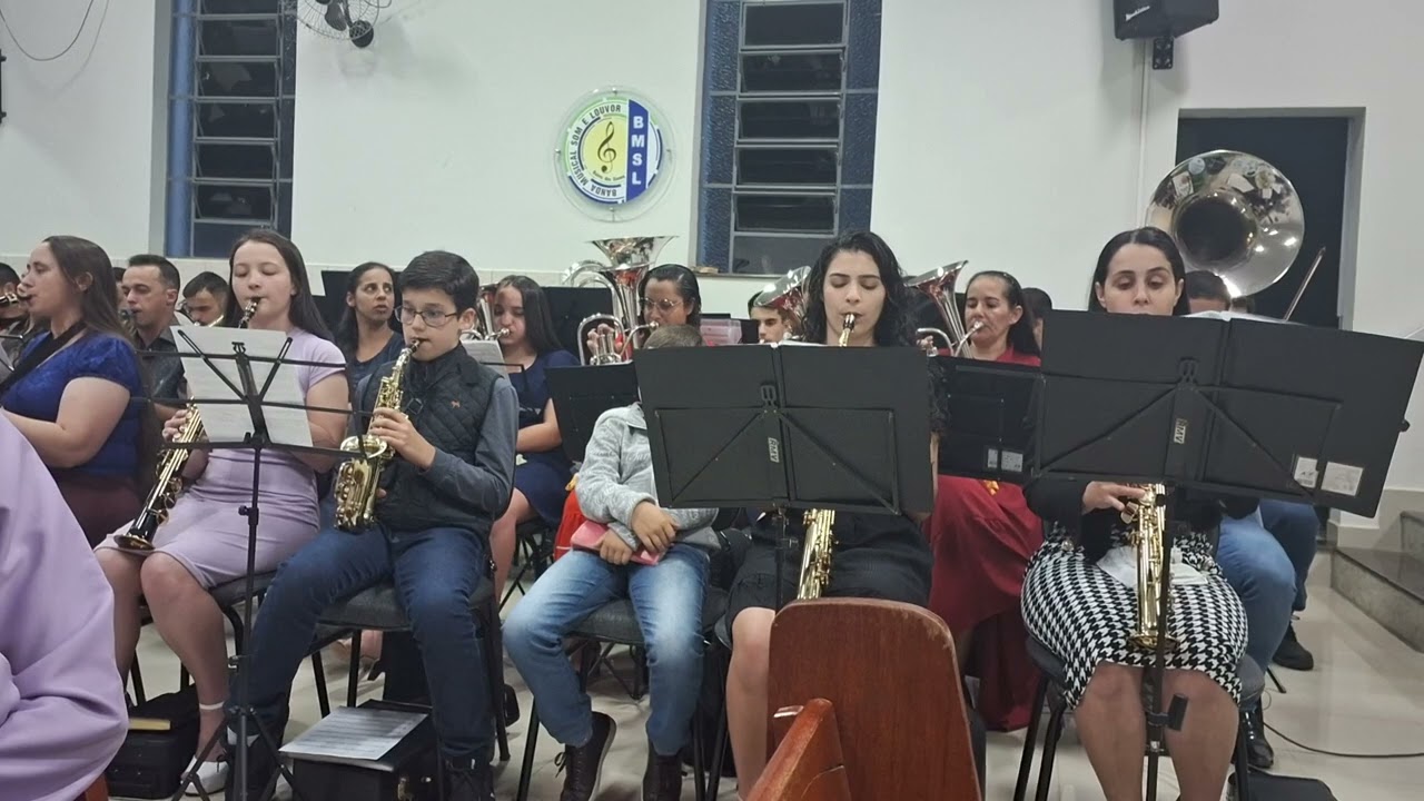 Hino 559 da HC, Banda Musical Som e Louvor, AD Bairro dos Gomes,Juruaia  MG