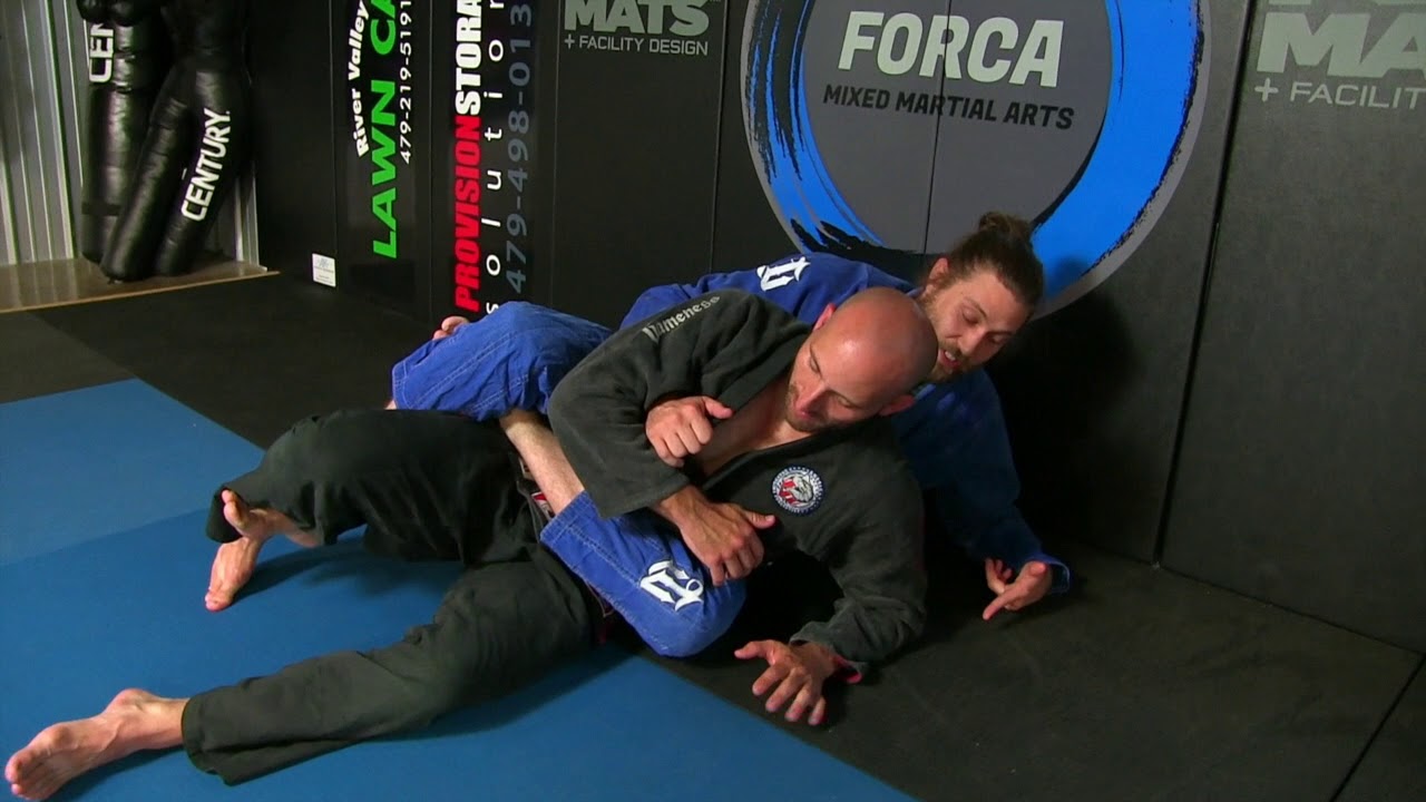Body Triangle Counter to Ankle Lock