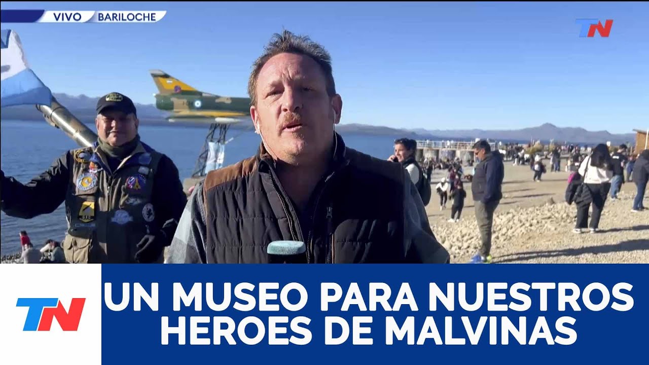 Bariloche: Se inauguró el Museo Malvinas y por primera vez se realizó el cambio de guardia.