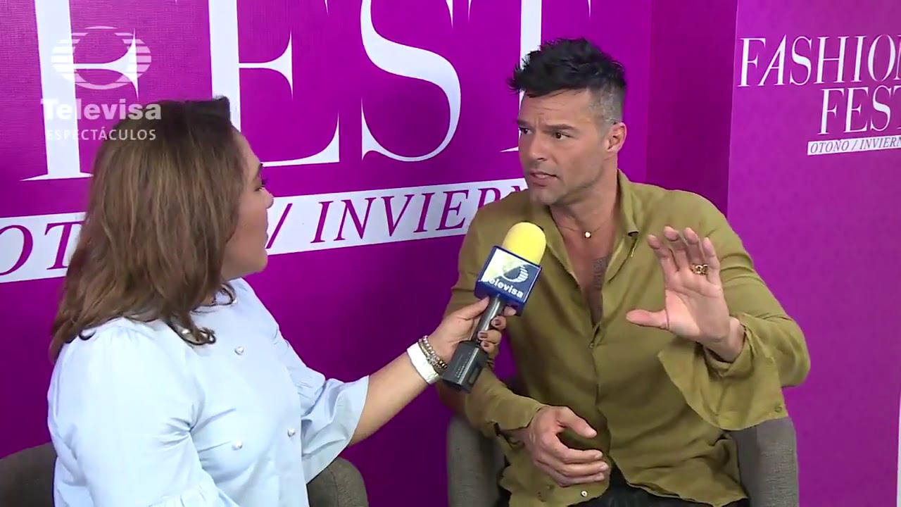 (ENTREVISTA) Ricky Martin lanzará nuevo CD en el 2018