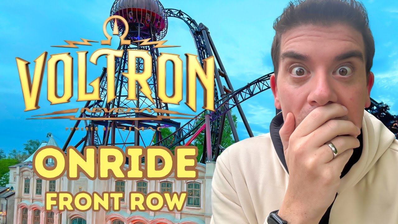 Europa Park - Voltron Nevera Front Row Onride - Eine unerwartete Störung! Mussten wir aussteigen? ⚡️