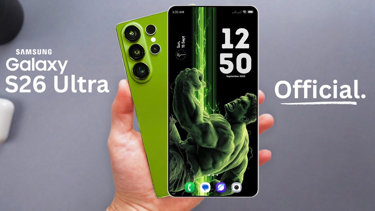 Samsung Galaxy S26 Ultra - YES, IT'S OFFICIAL