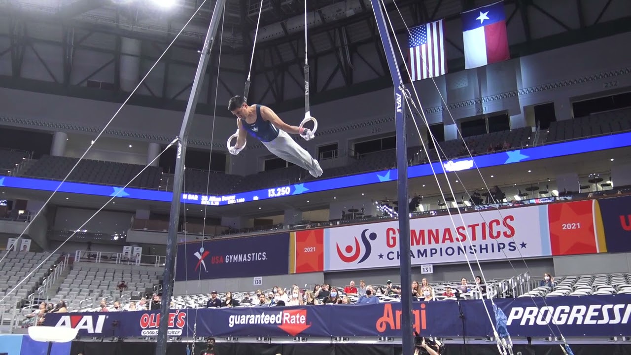 Akash Modi - Still Rings - 2021 U.S. Gymnastics Championships - Senior Men Day 1