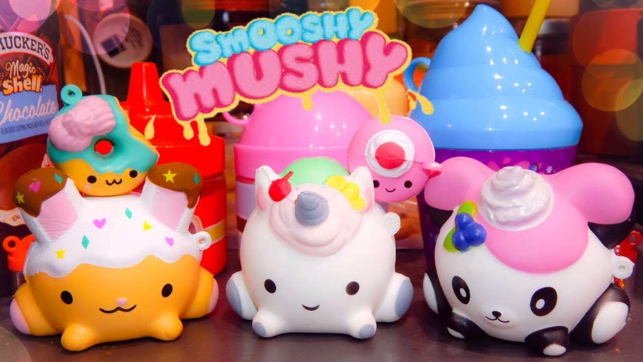 Smooshy Mushy (Scented Squishies): Series 1 & Frozen Delights UNBOXING