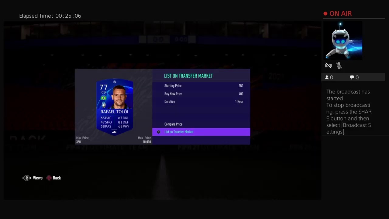 Opening lightning rounds for batch 2 of re-Release Fifa 21
