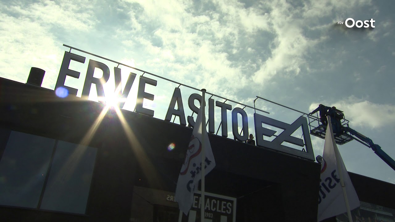 En de nieuwe naam van het Heracles-stadion is... Erve Asito!