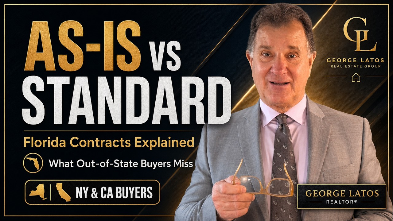 STANDARD VS AS IS CONTRACTS IN FLORIDA
