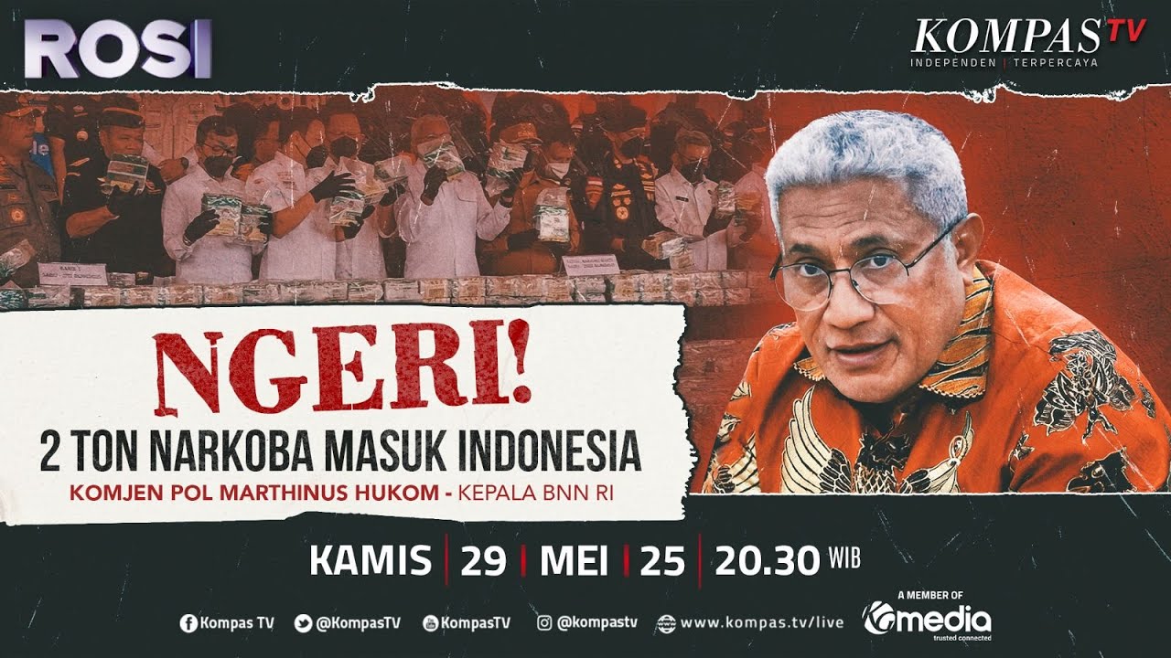 [FULL] Blak-blakan Kepala BNN Ungkap Kronologi, Modus, & Jaringan 2 Ton Sabu Masuk Indonesia | ROSI